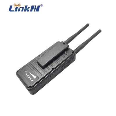 작은 5.8G / 2.4G COFDM 포켓용이 IP 메쉬 라디오 PTT 다수이 도약 10 부인 링크 잠재