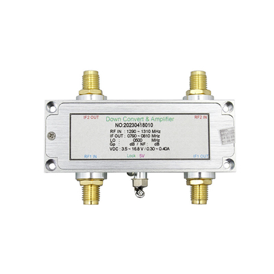 RF 하향 변화 장치 듀얼 채널 200-3500MHz 5VDC