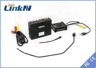 10 킬로미터 작은 무선 오디오 비디오 송신기 COFDM 낮은 지연 H.264 AES256 암호화