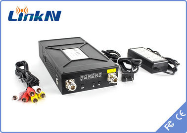군 전술적 비디오 송신기 COFDM HDMI &amp; CVBS AES256 암호화 저딜레이 양뱡향 인터컴