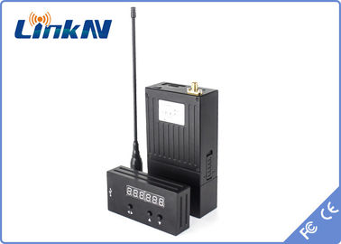 1 킬로미터 스파이 비디오 송신기 COFDM 저딜레이 H.264 철저한 보안 AES256 암호화 200-2700MHz