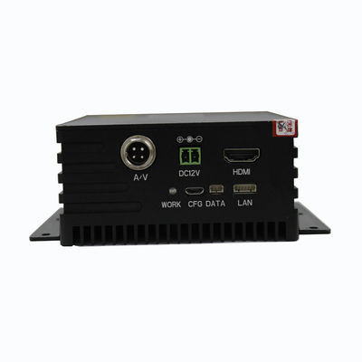UGV EOD 로봇 탑재 가능 비디오 송신기 COFDM 1-2KM 비가시선 높은 안전 AES256