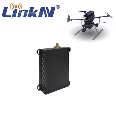 15 킬로미터 UAV 비디오 링크 COFDM AES256 낮은 지연 300-2700MHz 1W 전력