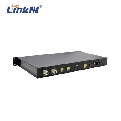 HDMI 입력과 경찰 1U 차량 탑재 IP 메쉬 라디오 4W 권력 4G 마이크로 심 GPS / BD PPT 와이파이 AES256 암호