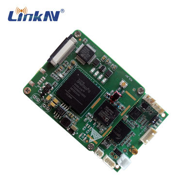 QPSK COFDM 비디오 송신기 OEM 보드 모듈 미니 사이즈 경량의 고정 헤드 디스크 SDI CVBS 200-2700MHz AES256