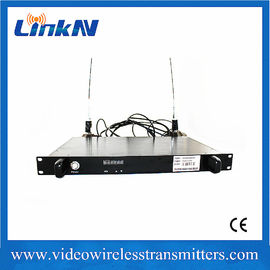 COFDM 영상 수신기 1U 선반 장착 SDI HDMI 다이버시티 수신 300-2700MHz