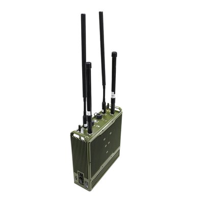 전술적 IP66 10W 메쉬 라디오는 10W LTE 기지국 AES 암호화를 배터리와 통합합니다
