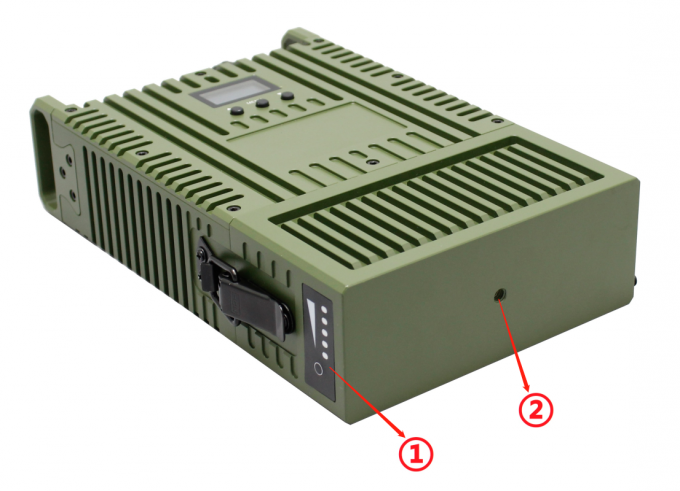 IP66 메쉬 라디오 4W MIMO 다중도약 82Mbps 4G GPS / BD PPT 와이파이 AES 암호화 2