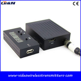 경찰 은밀한 수사 AES256 암호화 낮은 지연을 위한 1개 킬로미터 작은 COFDM 비디오 송신기