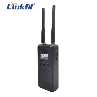LKAV1519 5.8G 2.4G 5KM PTT 인터콤 COFDM 휴대용 휴대용 IP MESH 라디오