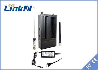 배터리와 COFDM 비디오 송신기 QPSK HDMI &amp; CVBS H.264 저딜레이 AES256 암호화