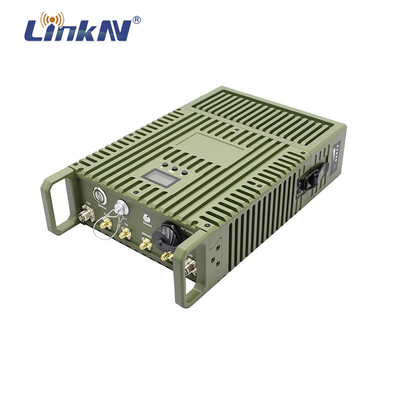 건전지를 가진 전술상 IP MeSH 라디오 기지국 40dBm 힘 AES256 Enrcyption