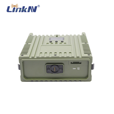 강화된 울퉁불퉁한 IP66 비디오 데이터 라디오 메쉬 마네 4W MIMO 4G GPS / BD PPT AES 암호화 배터리