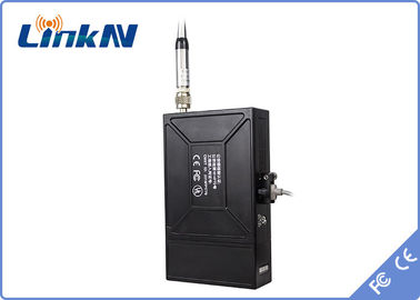 LKAVE1508 맨팩 비디오 송신기 COFDM HDMI &amp; CVBS 고 보안 AES256 암호화 저 지연성 배터리 전원