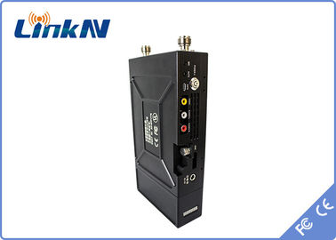 군 전술적 COFDM 비디오 송신기 2W 전원 출력 AES256 암호 2-8MHz RF 대역폭