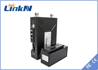 LKAV1605 COFDM 비디오 송신기 QPSK HDMI &amp; CVBS H.264 낮은 지연 AES256 암호화 배터리