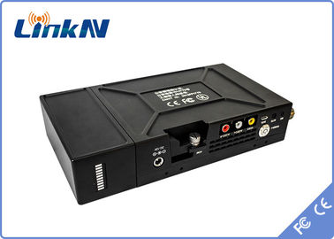 강화된 군 장거리 COFDM 무선 디지털 비디오 기기 HDMI &amp; CVBS H.264 저딜레이 배터리