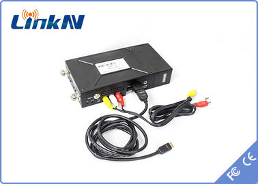 비디오 송신기 COFDM 변조 HDMI &amp; CVBS H.264 저딜레이 AES256 암호화 2-8MHz 대역폭