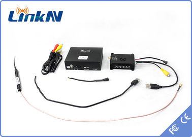 LKAV1614 20km 전술 장거리 미니 HDMI CVBS COFDM 드론 UAV 비디오 송신기
