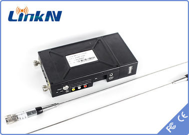 군 전술적 비디오 송신기 COFDM HDMI &amp; CVBS AES256 암호화 저딜레이 양뱡향 인터컴