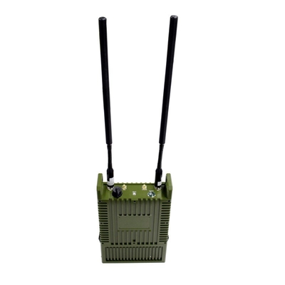 배터리와 군 전술적 IP66 메쉬 라디오 다중 도약 82Mbps MIMO AES 엔르사이피티온