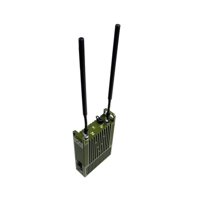 배터리와 군 전술적 IP66 메쉬 라디오 다중 도약 82Mbps MIMO AES 엔르사이피티온
