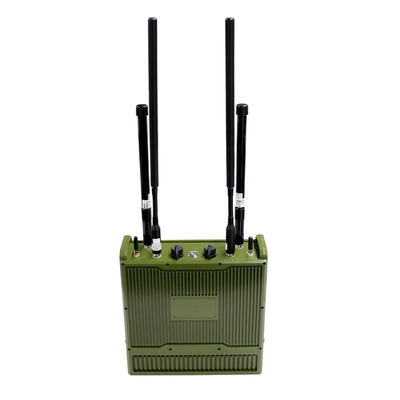 울퉁불퉁한 IP 메쉬 라디오는 4G LTE 기지국 GPS / BD 2.4G 와이파이를 통합했습니다