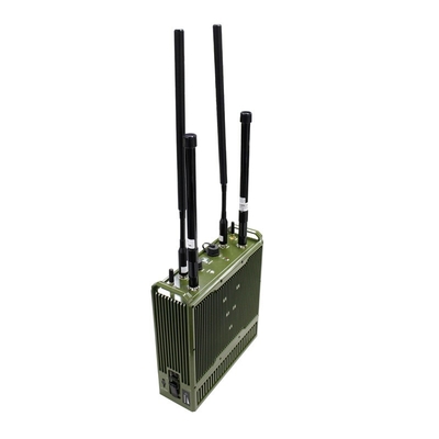 울퉁불퉁한 IP 메쉬 라디오는 4G LTE 기지국 GPS / BD 2.4G 와이파이를 통합했습니다