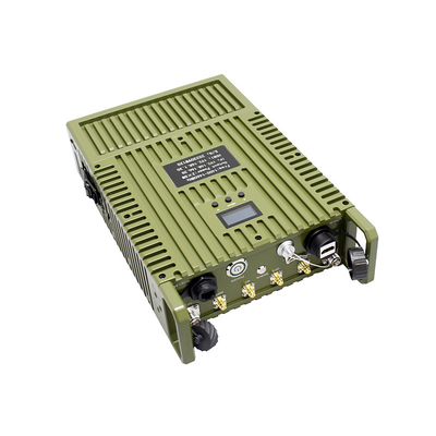 전술 맨팩 MANET 라디오 43dBm AES256 주파수 점프 AES256