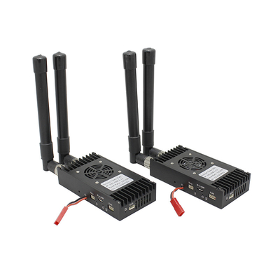 LKAV3621 320mw 15km 군사 통신 컴팩트 UAV 드론 비디오 IP MESH 데이터 링크 트랜시버