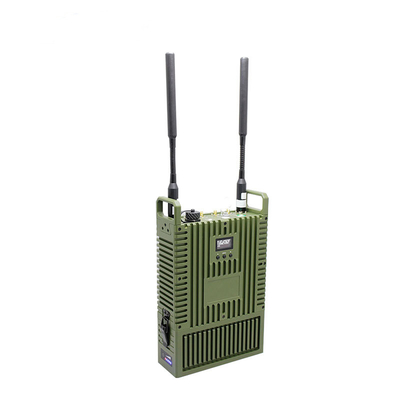 견고한 IP67 MESH Manpack 라디오 GPS BD 주파수 점프 지능형 주파수 선택