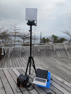 800MHz/1.4GHz/2.4GHz 주파수 데이터 링크 360° 수평 회전 30KM 범위