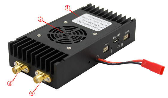 IPCam용 2xIPEX 커넥터와 320mW 장거리 UAV 데이터 링크