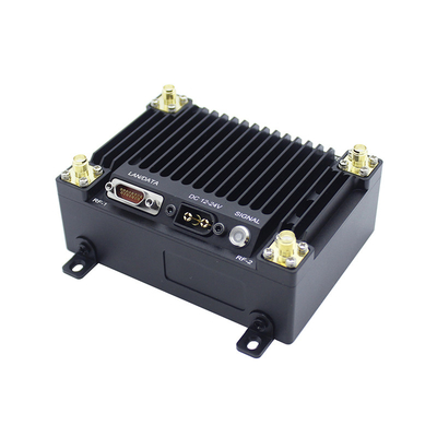 장거리 미니 UAV 비디오 데이터 링크 FHSS MANET AES256 수신 민감도 -100dBm 2.5MHz 대역폭 2.5/5.0/10.0/20.0MHz