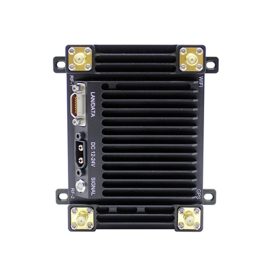 장거리 미니 UAV 비디오 데이터 링크 FHSS MANET AES256 수신 민감도 -100dBm 2.5MHz 대역폭 2.5/5.0/10.0/20.0MHz