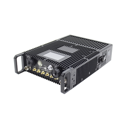 FHSS Manpack MANET 라디오 기지국 43dBm AES256 배터리 전원