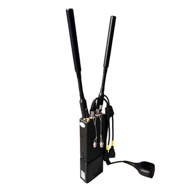 주문을 받아서 만들어질 전술상 IP MeSH 라디오 영상 음성 인터콤 4W 전원 출력 AES256 80Mbps 350MHz-4GHz