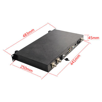 LKAV1302 경찰 차량에 장착된 COFDM 비디오 수신기 다양성 수신기 HDMI SDI DC12V