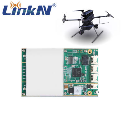 LKAV6306 15KM 군사 UAV 데이터 링크 모듈 4W 전력 AES256 암호화