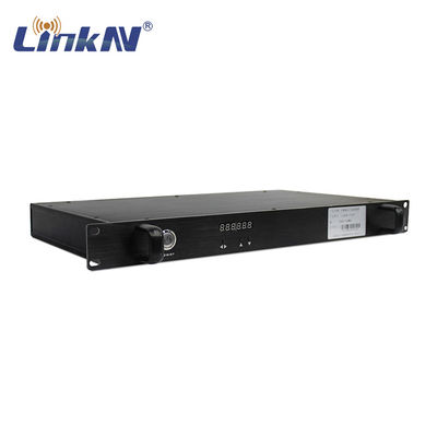 전술적 COFDM 영상 수신기 랙은 높은 안전 AES256 300-2700MHz를 탑재합니다