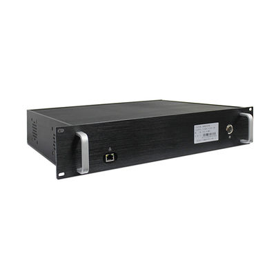 43dBm 고전력 2U 랙 장착대 COFDM 비디오 송신기 HDMI / SDI CVBS는 300-2700MHz를 입력합니다