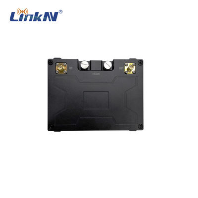 경찰 군 UAV 데이터 링크 10 킬로미터 IP 메쉬는 멀티홉 고대역폭 AES DC12V-24V를 무선으로 보냅니다