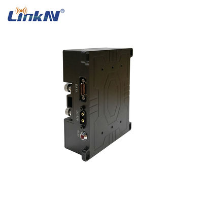 경찰 군 UAV 데이터 링크 10 킬로미터 IP 메쉬는 멀티홉 고대역폭 AES DC12V-24V를 무선으로 보냅니다