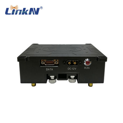 경찰 군 UAV 데이터 링크 15 킬로미터 IP 메쉬 성화 멀티홉 82Mbps AES DC12V-24V