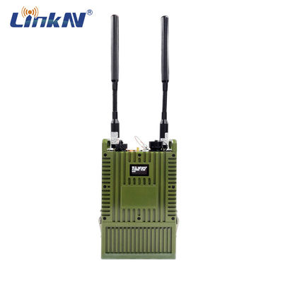 LKAV3516 견고한 IP66 MESH 라디오 4G GPS/BD PPT 와이파이 AES 암호화를 배터리와 LCD 표시기로 지원합니다.