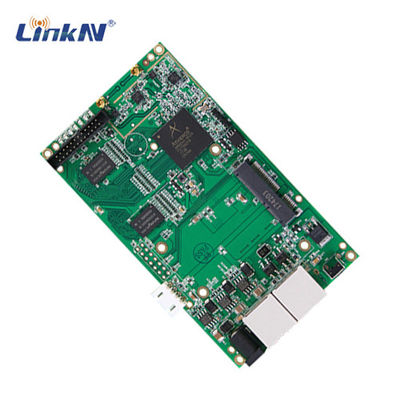 경제 전술적 IP 메시 라디오 OEM 단위 5GHz 1W MIMO AES 암호화 DC 7V-48V 경량