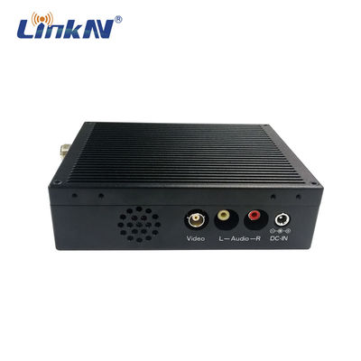 EOD 로봇 COFDM 비디오 송신기 1W 전원 CVBS NTSC PAL 300-2700MHz AES 암호화 DC-12V