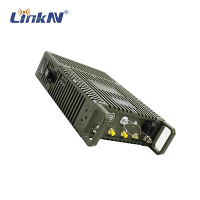 배터리 전원을 사용하는 장거리 IP MeSH 라디오 MANET 82Mbps 40dBm 전원 AES256 Enrcyption