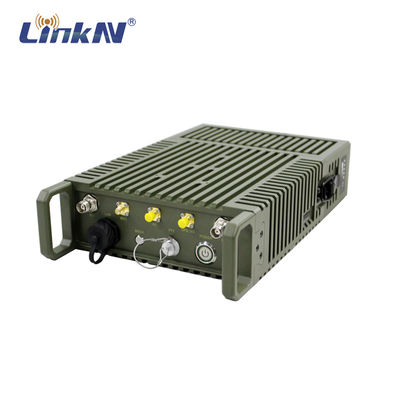 배터리 전원을 사용하는 장거리 IP MeSH 라디오 MANET 82Mbps 40dBm 전원 AES256 Enrcyption