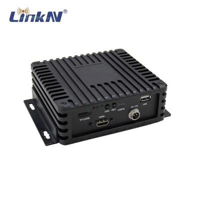LKAV1211 미니 비디오 수신기 COFDM FHD HDMI &amp; SD CVBS 듀얼 출력 견고한 항공 알루미늄 합금 하우징